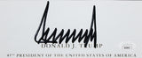 Donald J. Trump & Charlie Kirk Authentic Signed Framed Display BAS & JSA