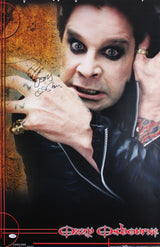 Ozzy Osbourne Authentic Signed & Framed 24x36 2004 Ozzfest Era Poster JSA