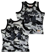 Lakers Shaquille O'Neal Signed Alt Camo M&N 1996-97 HWC Swingman Jersey BAS Wit