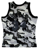 Lakers Shaquille O'Neal Signed Alt Camo M&N 1996-97 HWC Swingman Jersey BAS Wit