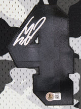 Lakers Shaquille O'Neal Signed Alt Camo M&N 96-97 HWC Swingman Framed Jersey BAS