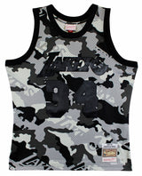 Lakers Shaquille O'Neal Signed Alt Camo M&N 1996-97 HWC Swingman Jersey BAS Wit