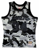 Lakers Shaquille O'Neal Signed Alt Camo M&N 1996-97 HWC Swingman Jersey BAS Wit