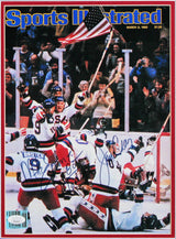 Jim Craig & Mike Eruzione Authentic Signed & Framed Magazine Cover JSA #II81410