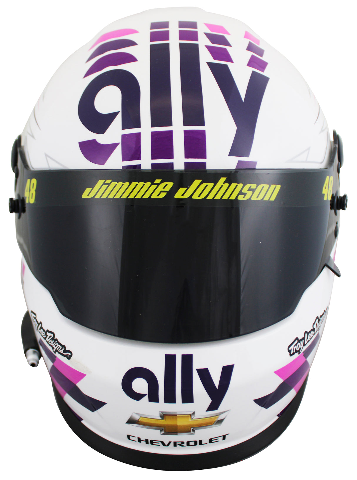 Jimmie Johnson Ally Official GM Licensed Replica Racing Helmet Un-signed