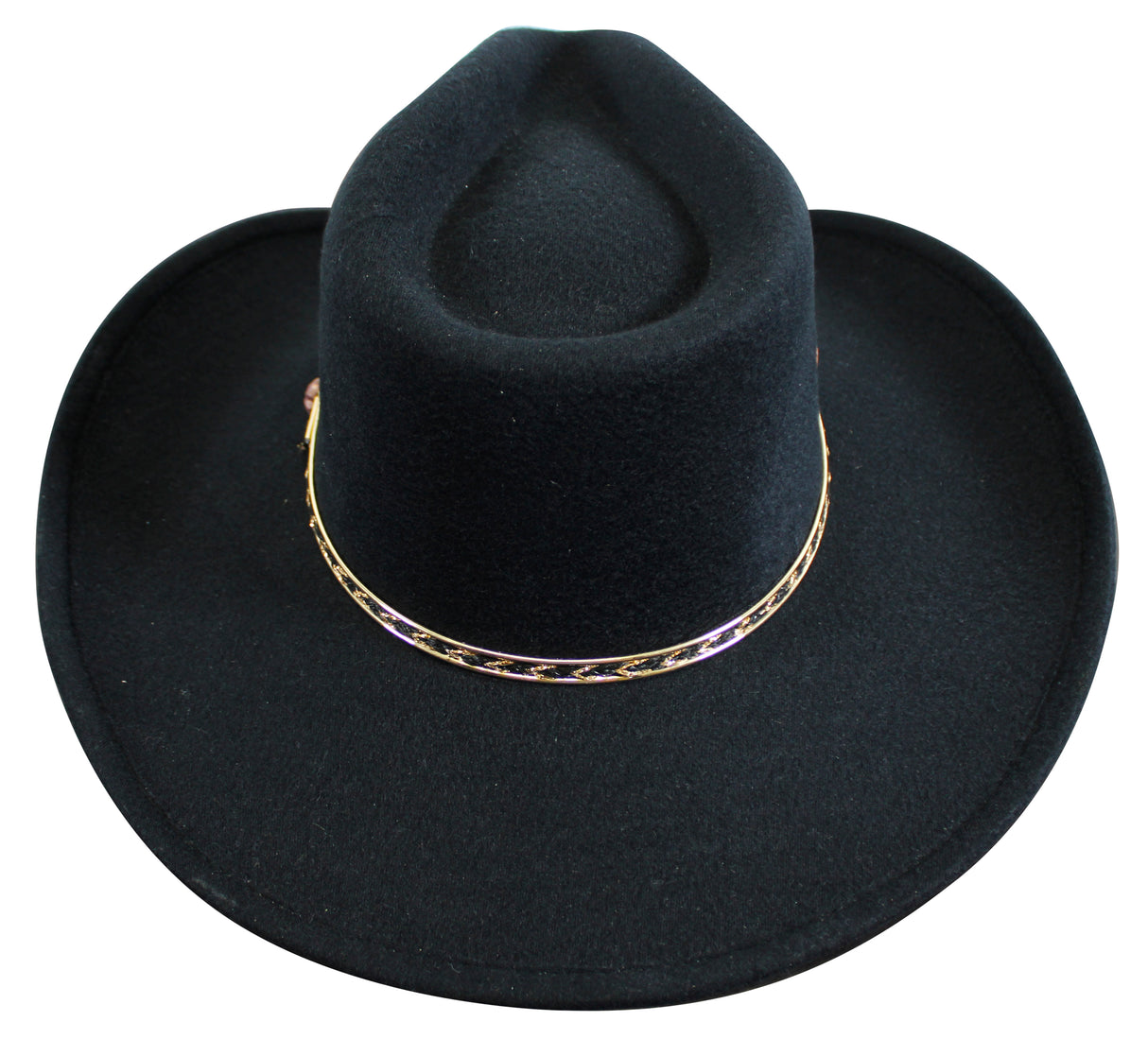 Chuck Norris Walker, Texas Ranger Authentic Signed Black Cowboy Hat JSA Wit