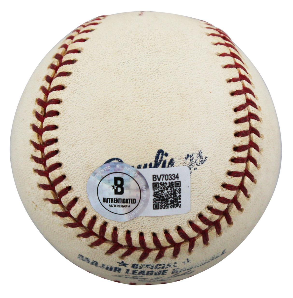 Twins Harmon Killebrew "HOF 84" Authentic Signed Selig OML Baseball BAS #BV70334