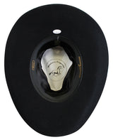 Chuck Norris Walker, Texas Ranger Authentic Signed Black Cowboy Hat JSA Wit