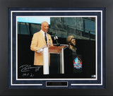 Drew Pearson "HOF 21" Signed 16x20 Framed Horizontal Photo BAS Witness #WV92540