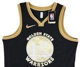 Warriors Stephen Curry Signed Black Jordan Brand SC Edition Jersey BAS Witnessed