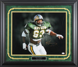 Baylor Mike Singletary Authentic Signed 16x20 Framed Photo JSA #WA309050