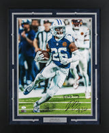 Cowboys Daron Bland "Pick 6 King" Signed 16x20 Framed Photo JSA #WB179031