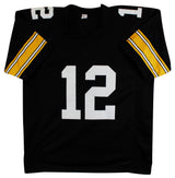 Terry Bradshaw Authentic Signed Black Pro Style Jersey Autographed BAS Witnessed