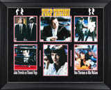 John Travolta & Uma Thurman Pulp Fiction Authentic Signed 8x10 Framed Photo BAS