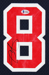 Nuggets Carmelo Anthony Signed Navy Blue Team USA Reebok Framed Jersey BAS COA