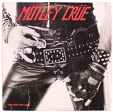 Motley Crue (4) Neil, Sixx, Lee & Mars Signed Album Cover W/ Vinyl BAS #AE19007