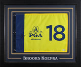 Brooks Koepka Signed & Framed 2026 PGA Championship Pin Flag JSA #CM34140