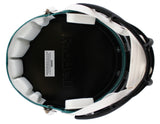 Eagles Quinyon Mitchell Signed Full Size Speed Rep Helmet W/ Case JSA Witnessed