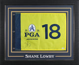 Shane Lowry Signed & Framed 2026 PGA Championship Pin Flag JSA #CM34142