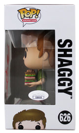 Will Forte Scooby-Doo Signed Shaggy #626 Funko Pop Vinyl Figure w/ Red Sig JSA