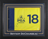 Bryson DeChambeau Signed & Framed 2026 PGA Championship Pin Flag JSA #CM34151