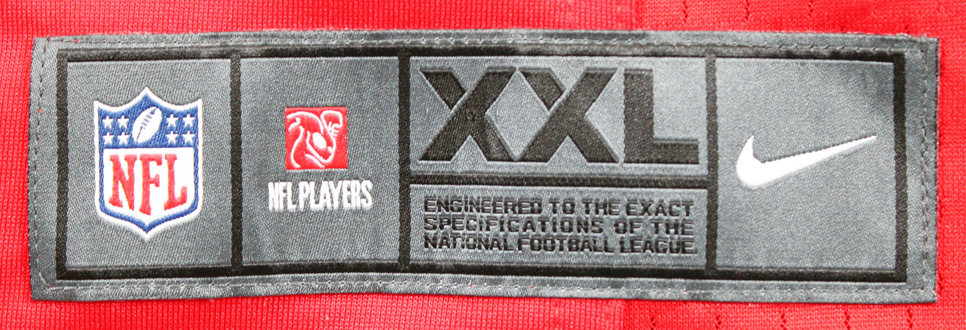 Chiefs Travis Kelce Authentic Signed Red Nike Limited Jersey BAS Witnessed