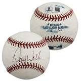 Blue Jays David Wells Authentic Signed Allen Selig OML Baseball BAS #BV70322