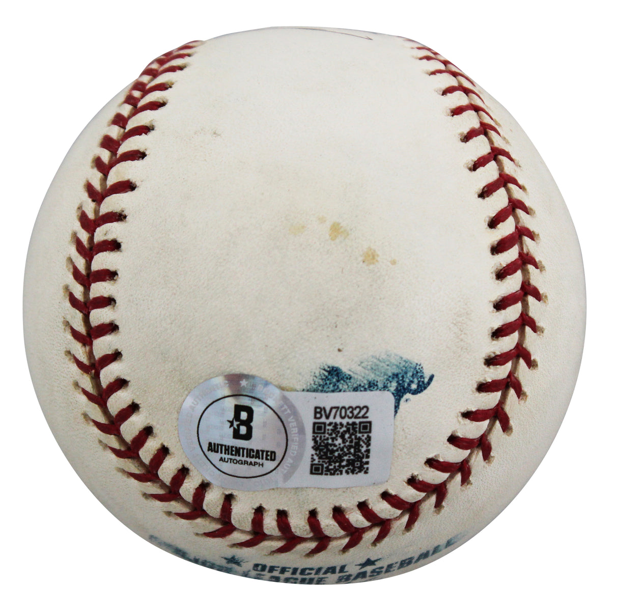 Blue Jays David Wells Authentic Signed Allen Selig OML Baseball BAS #BV70322