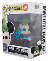 Bret Iwan Signed Brave Little Tailor #429 Funko Pop Vinyl Figure JSA W #WPP89739
