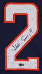 Patrick Surtain II Authentic Signed Navy Blue Pro Style Framed Jersey BAS Wit