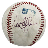 Twins Bert Blyleven Authentic Signed Game Used Selig OML Baseball BAS #BV70323