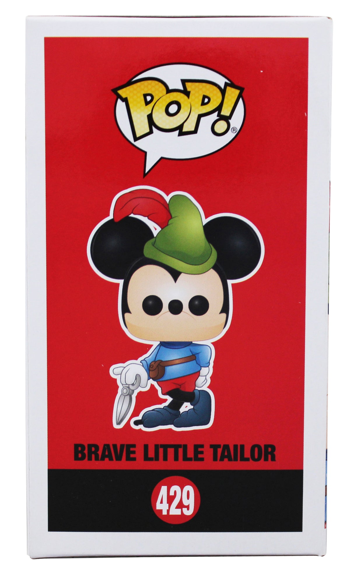 Bret Iwan Signed Brave Little Tailor #429 Funko Pop Vinyl Figure JSA W #WPP89739