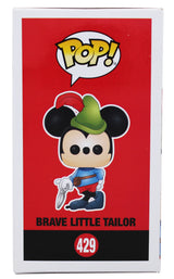 Bret Iwan Signed Brave Little Tailor #429 Funko Pop Vinyl Figure JSA W #WPP89739