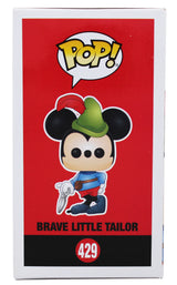 Bret Iwan Signed Brave Little Tailor #429 Funko Pop Vinyl Figure JSA W #WPP89739