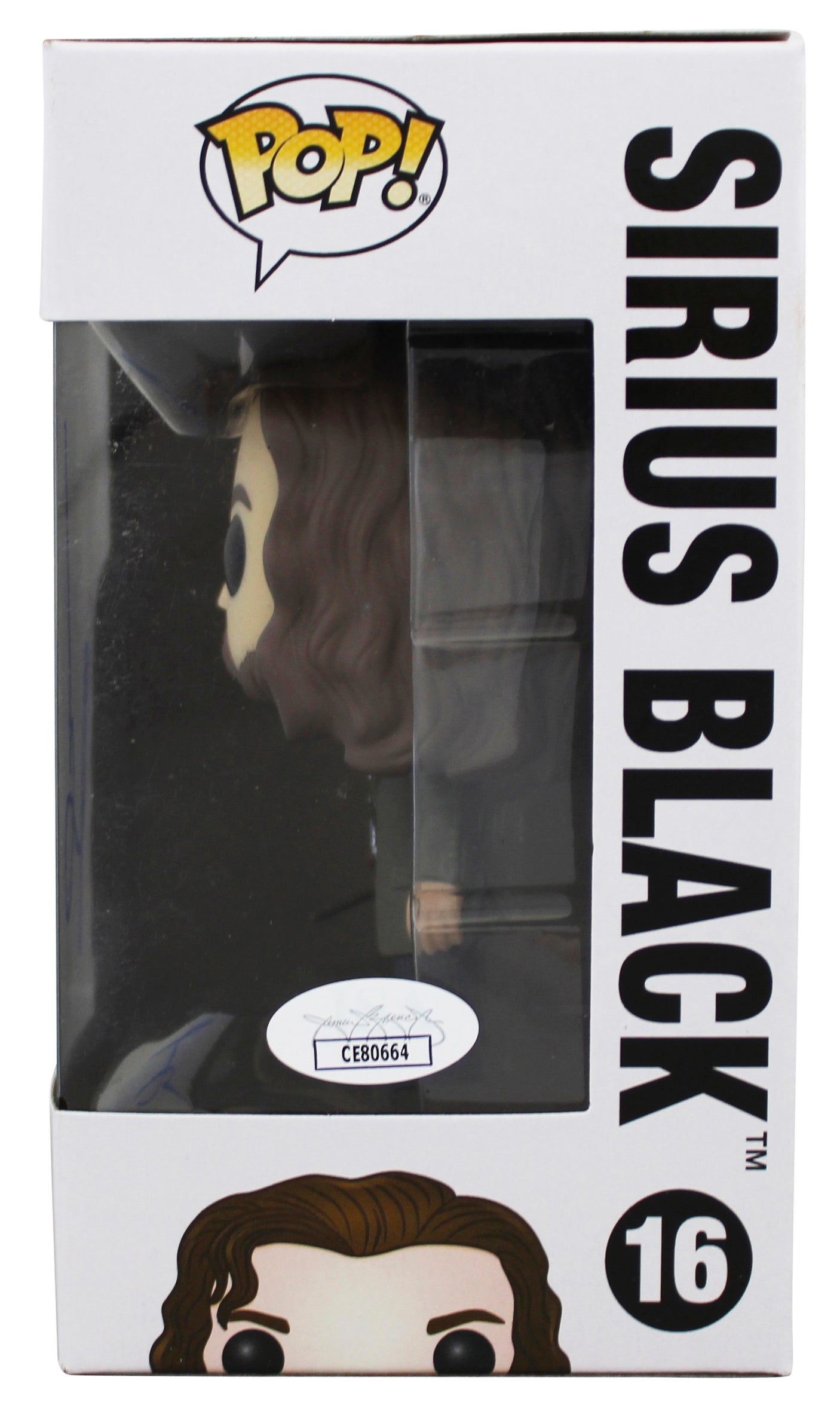 Gary Oldman Harry Potter Signed Sirius Black #16 Funko Pop Figure JSA #CE80664