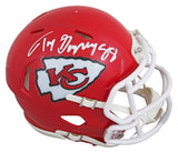 Chiefs Tony Gonzalez Authentic Signed Speed Mini Helmet BAS Witnessed #4W717172