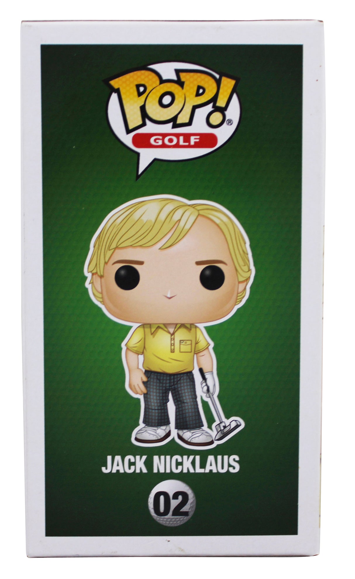 Jack Nicklaus Authentic Signed #02 Funko Pop Vinyl Figure JSA #AW03514