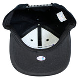 Rays Jim Morris "The Rookie" Authentic Signed Black Snapback Baseball Hat BAS 1