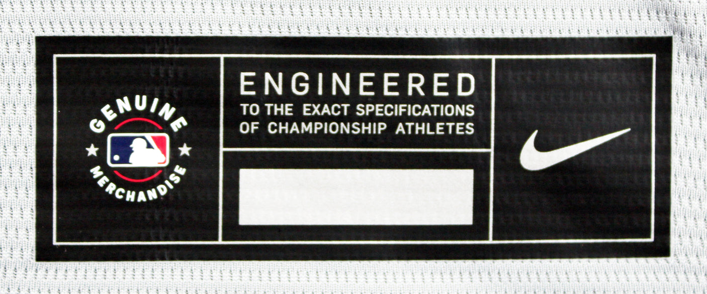 Dodgers Magic Johnson Authentic Signed Grey Nike Jersey BAS Witnessed