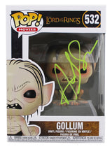 Andy Serkis Lord of the Rings Signed Gollum #532 Funko Pop Vinyl Figure BAS 2