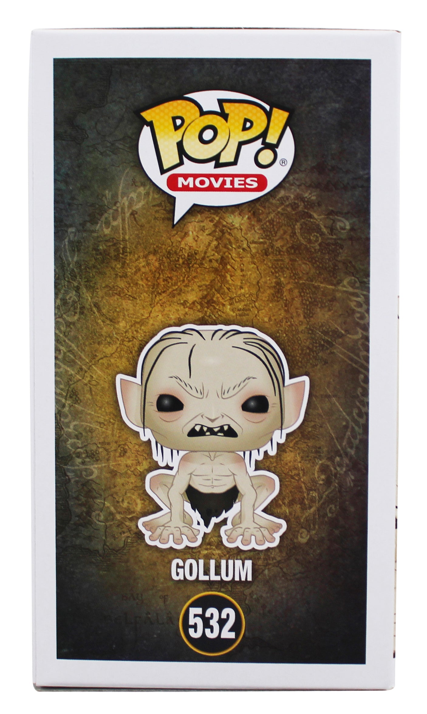 Andy Serkis Lord of the Rings Signed Gollum #532 Funko Pop Vinyl Figure BAS 2