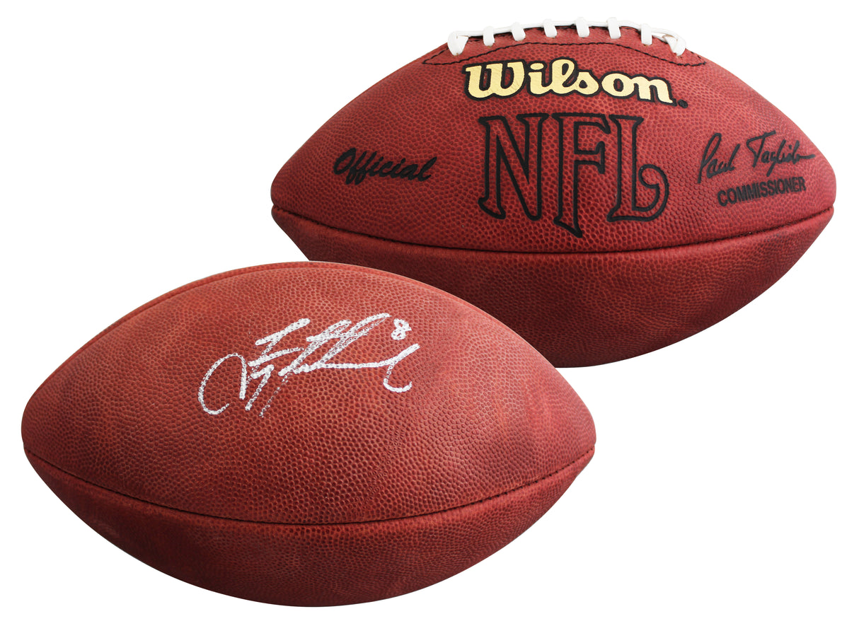 Cowboys Troy Aikman Authentic Signed Official Wilson Nfl Football JSA #AL67745