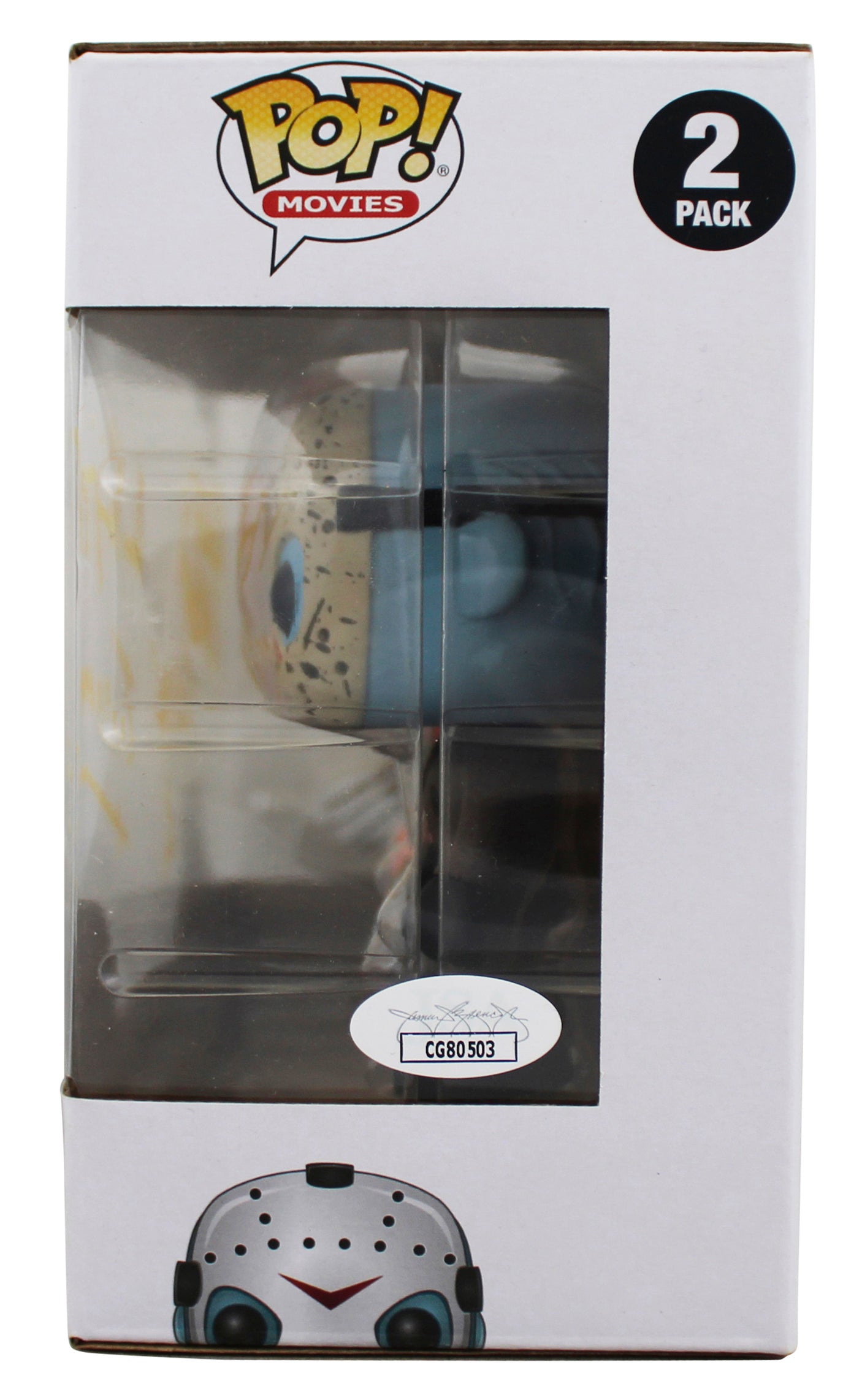 Robert Englund & Ken Kirzinger Signed 2 Pack Funko Pop Vinyl Figure JSA #CG80503