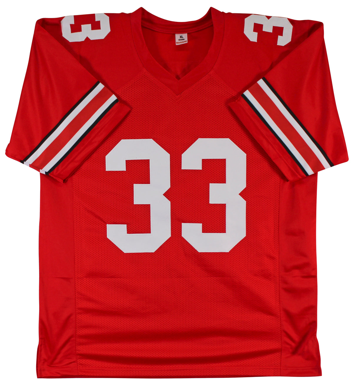 Ohio State Jack Sawyer Authentic Signed Red Pro Style Jersey Autographed BAS