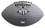 Cowboys Jerry Jones & Jimmy Johnson Signed Grey Wilson Nfl Football JSA #AN53987