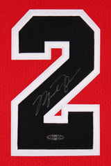 Anthony Edwards Authentic Signed Navy Blue Pro Style Jersey Autographed JSA