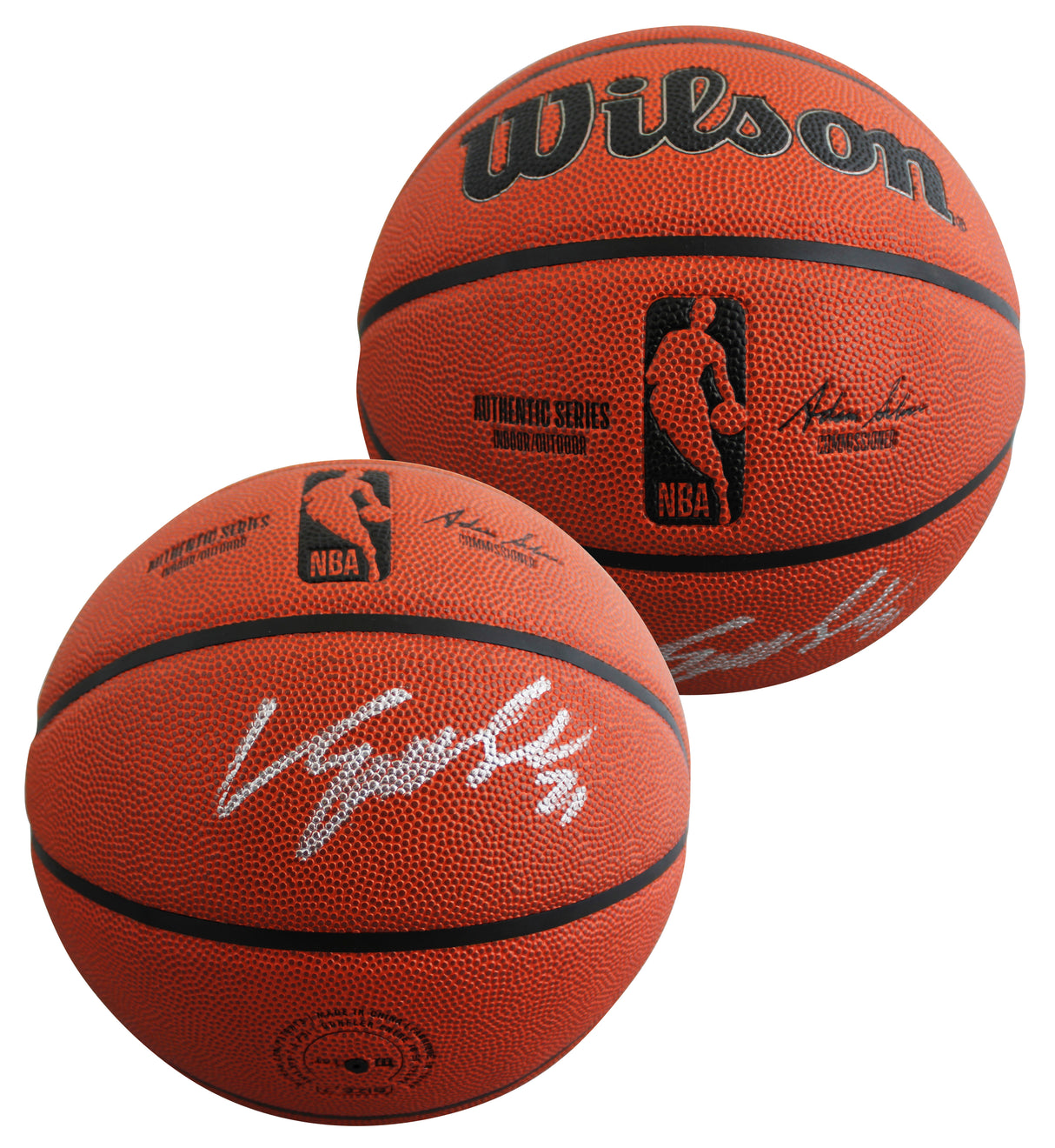 Hawks Dominique Wilkins Authentic Signed Wilson I/O Basketball JSA #CE86225
