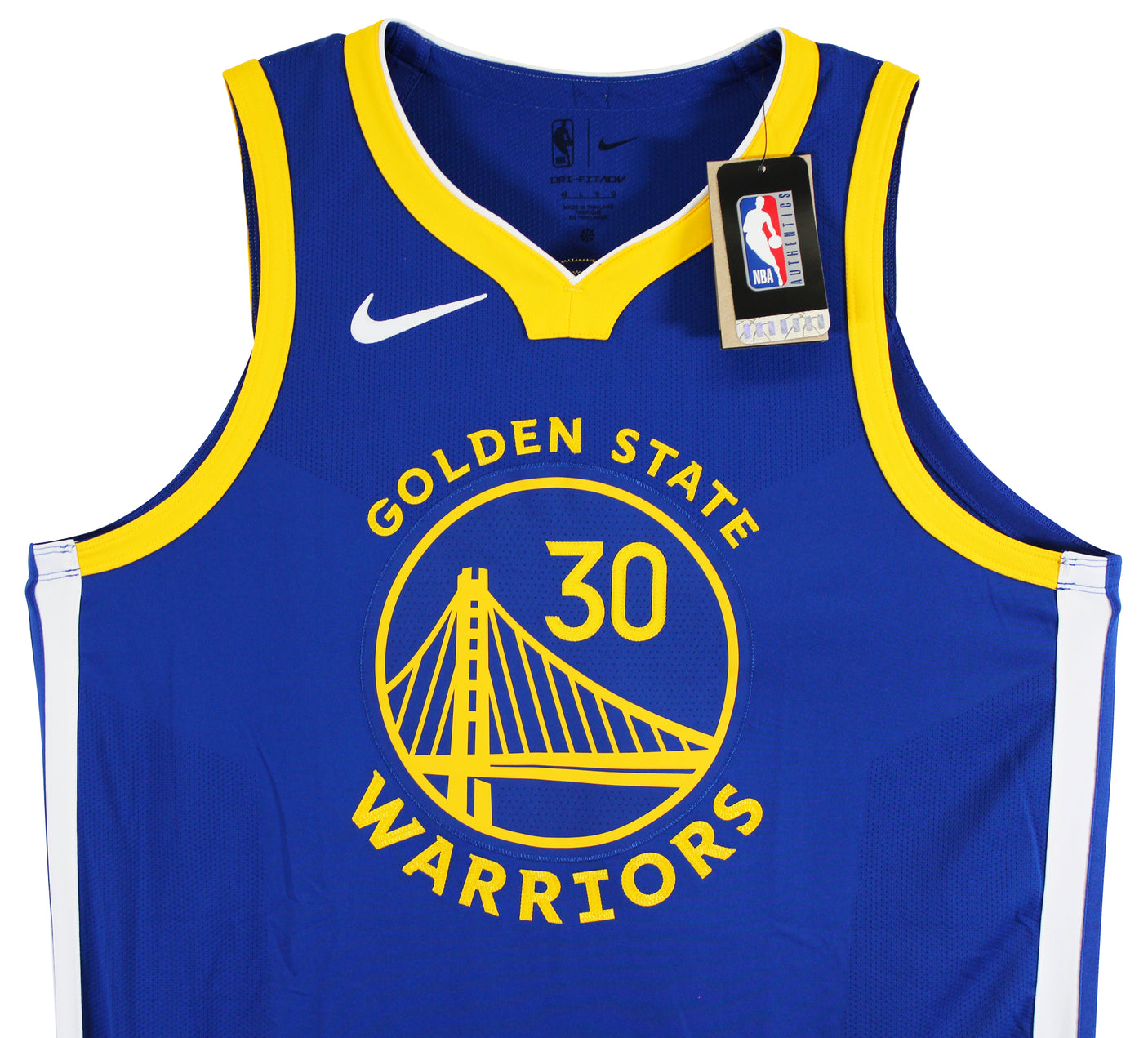 Stephen Curry "Finals MVP" Signed Blue Nike Icon Edition Authentic Jersey BAS W