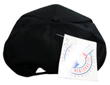 Rays Jim Morris "The Rookie" Authentic Signed Black MLB Hat BAS #WA40677
