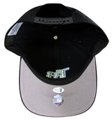 Rays Jim Morris "The Rookie" Authentic Signed Black MLB Hat BAS #WA40677